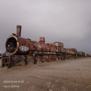 Cementerio de Trenes en Uyuni